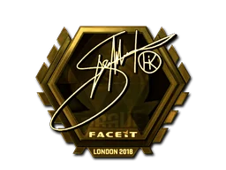 Aufkleber | Hiko (Gold) | London 2018