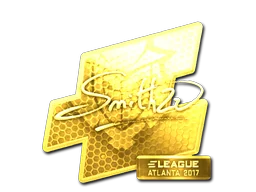 Aufkleber | SmithZz (Gold) | Atlanta 2017