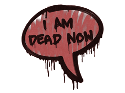Sealed Graffiti | Dead Now (Blood Red)
