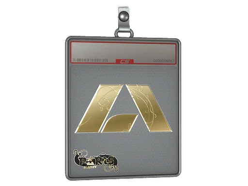 Placa de pegatinas | Apeks (dorada) | París 2023