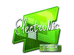 Aufkleber | electronic (Glanz) | Atlanta 2017
