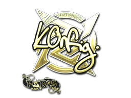 印花 | k0nfig（金色）| 2023年巴黎锦标赛