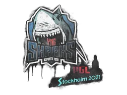 Zalakowane graffiti | Sharks Esports | Sztokholm 2021