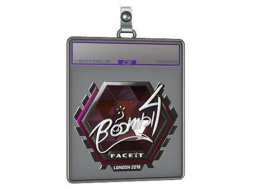 Sticker Slab | Boombl4 (Foil) | London 2018