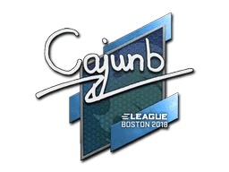 Klistermärke | cajunb | Boston 2018
