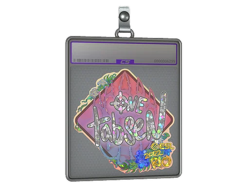 Sticker Slab | tabseN (Glitter) | Rio 2022