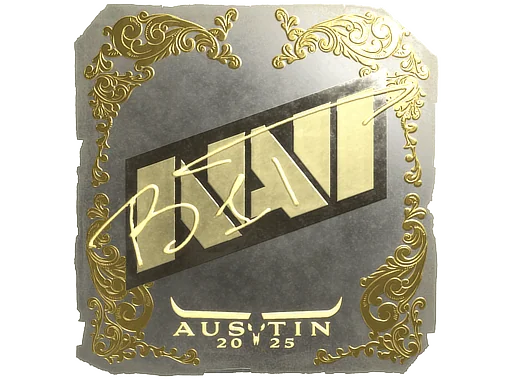 Adesivo | b1t (Dourado) | Austin 2025