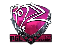 Klistermärke | ropz (Foil) | Krakow 2017