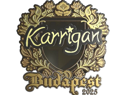 印花 | karrigan（金色）| 2025年布达佩斯锦标赛