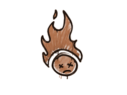 Sealed Graffiti | Toasted (Tiger Orange)