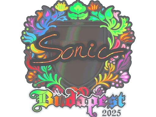 印花 | Sonic（全息）| 2025年布达佩斯锦标赛