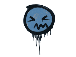 Sealed Graffiti | Grimace (Monarch Blue)