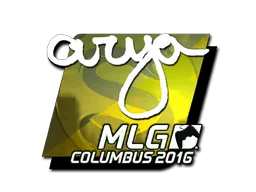 Klistermärke | arya (Foil) | MLG Columbus 2016
