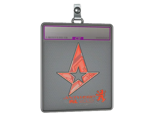 Placa de pegatinas | Astralis (holográfica) | Amberes 2022