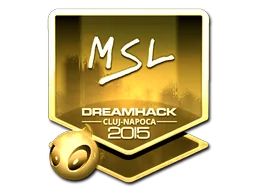 Klistermärke | MSL (Guld) | Cluj-Napoca 2015