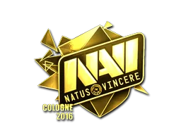 印花 | Natus Vincere（金色）| 2016年科隆锦标赛