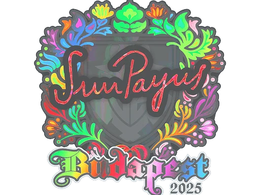 Adesivo | SunPayus (Holográfico) | Budapeste 2025