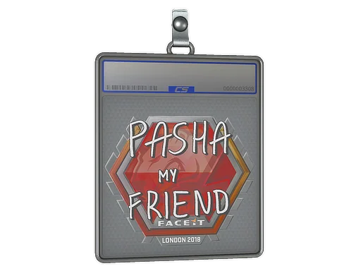 Placa de pegatinas | pashaBiceps | Londres 2018