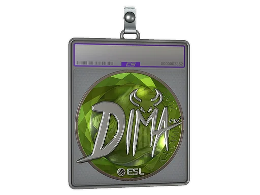 Placa de Adesivo | Dima (Brilhante) | Katowice 2019