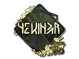 印花 | YEKINDAR（金色）| 2022年里约热内卢锦标赛