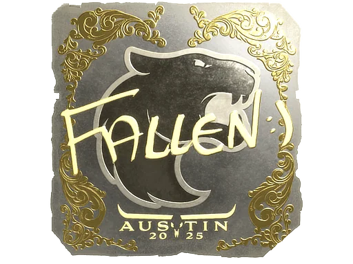 印花 | FalleN(金色)| 2025年奥斯汀锦标赛