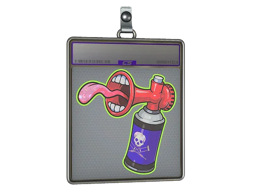 Sticker Slab | Airhorn (Glitter)