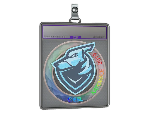 Klistermärkesfodral | Grayhound Gaming (Holo) | Katowice 2019