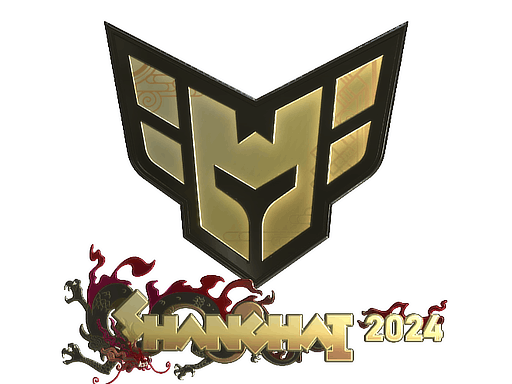 Sticker | HEROIC (Gold) | Shanghai 2024