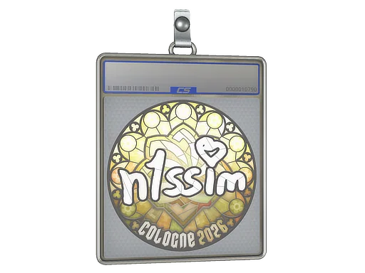 Placa de pegatinas | n1ssim | Colonia 2026