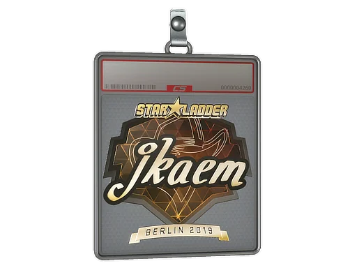Aufkleberhülle | jkaem (Gold) | Berlin 2019