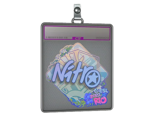 Sticker Slab | nitr0 (Holo) | Rio 2022