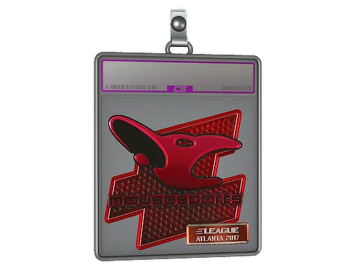 Klistermärkesfodral | mousesports (Foil) | Atlanta 2017