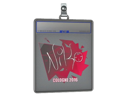 Placa de pegatinas | NiKo | Colonia 2016
