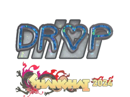 Pegatina | drop (purpurina) | Shanghái 2024