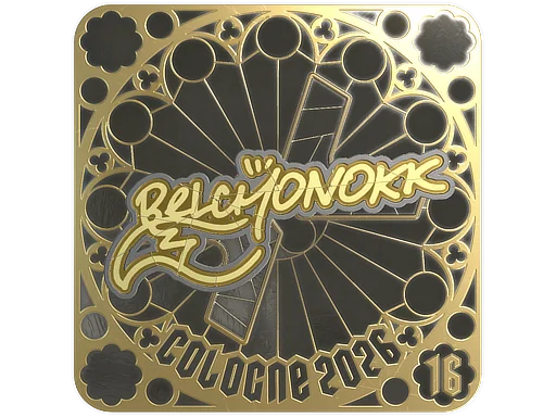 Naklejka | BELCHONOKK (złota, rankingowa) | Kolonia 2026