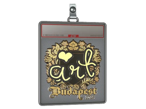 Sticker Slab | arT (Gold) | Budapest 2025