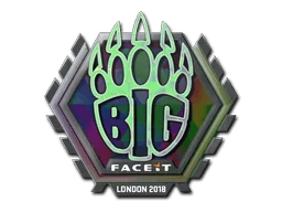 Aufkleber | BIG (Holo) | London 2018