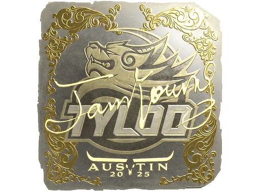 Aufkleber | JamYoung (Gold) | Austin 2025