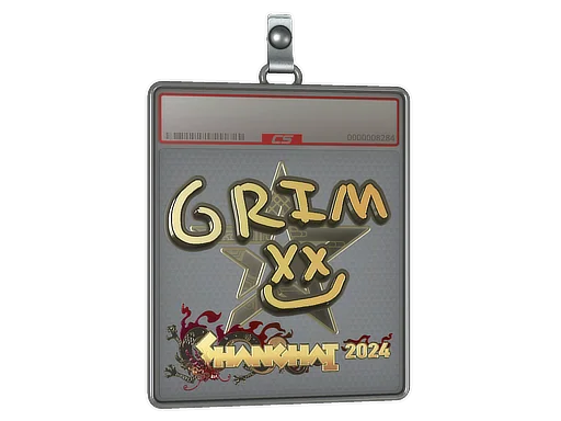 Aufkleberhülle | Grim (Gold) | Shanghai 2024