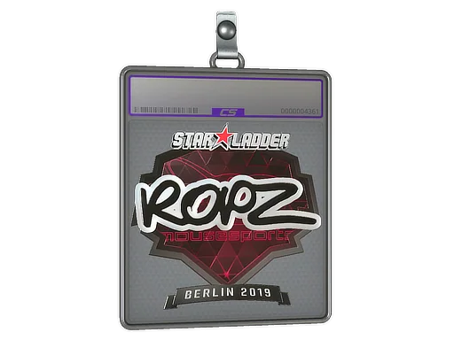 Placa de Adesivo | ropz (Brilhante) | Berlim 2019