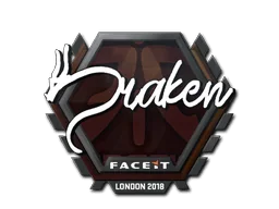 Klistermärke | draken | London 2018