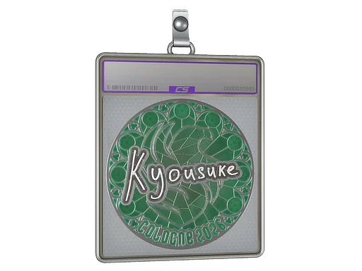 Placa de Adesivo | kyousuke (Brilhante) | Colônia 2026