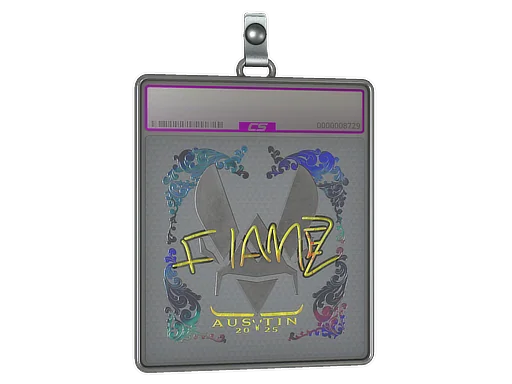 Aufkleberhülle | flameZ (Holo) | Austin 2025