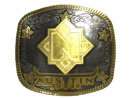 Pegatina | Nemiga (dorada) | Austin 2025