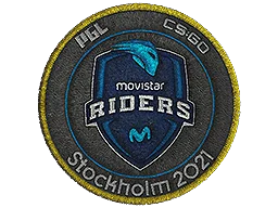 Aufnäher | Movistar Riders | Stockholm 2021