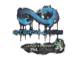 Versiegeltes Graffito | Eternal Fire | Antwerpen 2022
