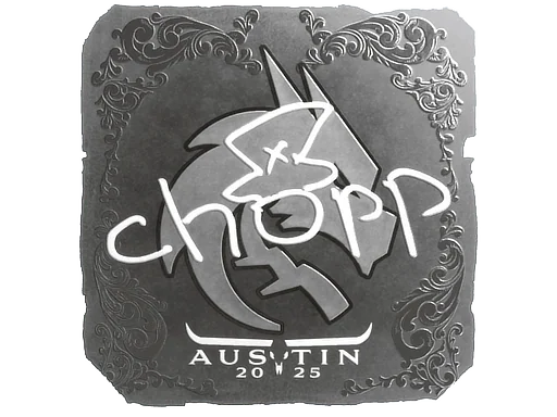 Adesivo | chopper (Brilhante) | Austin 2025