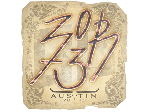 Pegatina | zorte | Austin 2025