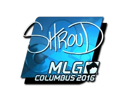 Pegatina | shroud (reflectante) | MLG Columbus 2016