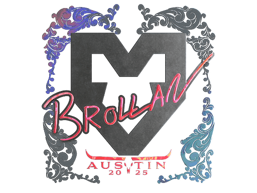 Adesivo | Brollan (Holográfico) | Austin 2025